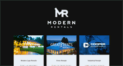 Desktop Screenshot of modernrentals.ca